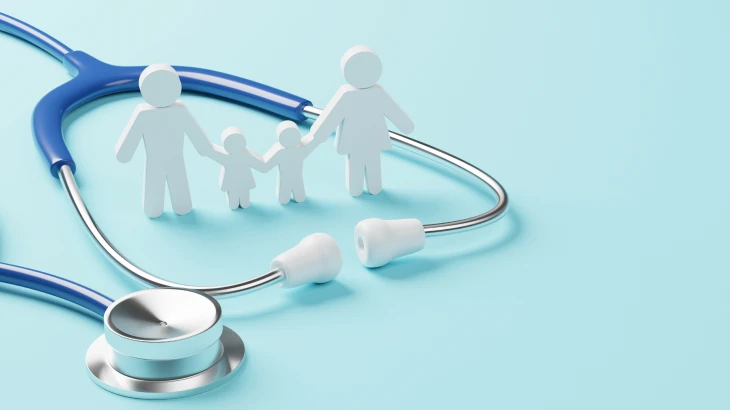 Desenho de uma família