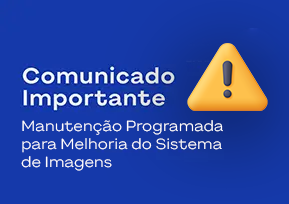 Imagem de comunicado importante com um sinal de atenção.